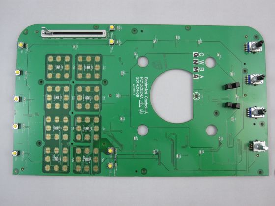 Reloop Beatmix 4 mixer pcb a (left) - Elevator Future of Music