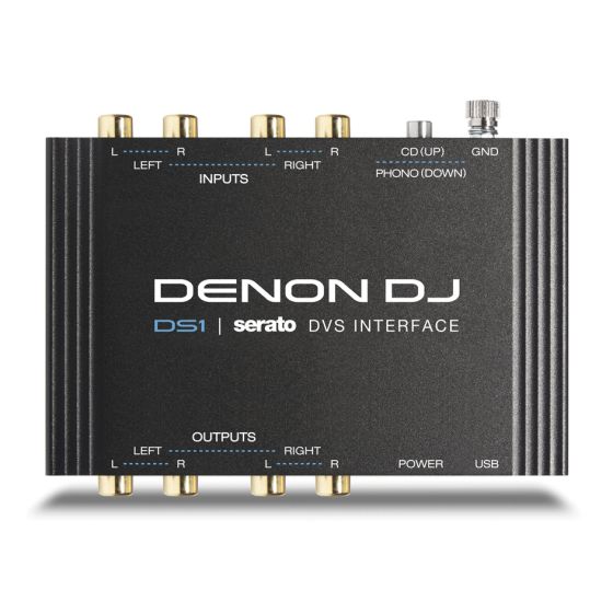 DJ機材 DENON DJ DS1 DVS INTERFACE Denon DJ DS1 - DVS Interface für Serato DJ | Deutschland