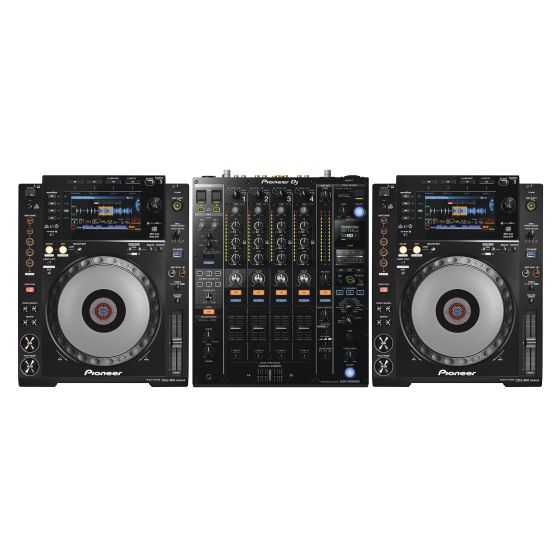 Pioneer DJ CDJ-900NXS + DJM-900NXS2 Bundle - Elevator Future of Music