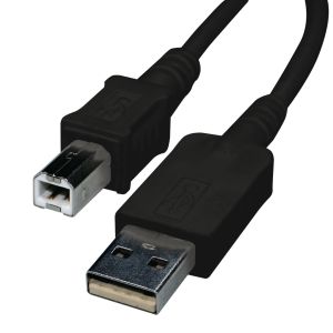 Reloop USB-B/M USB-A/M 1 m black - Perspektive