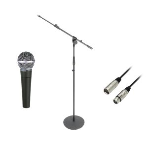 Shure SM-58 Mikrofon Bundle SM-58LC + Gr - Perspektive