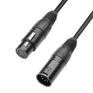 240593 Adam Hall Cables K3 DGH 0600 DMX Kabel XLR male 5 Pol auf XLR female 5 Pol 6 m - Perspektive