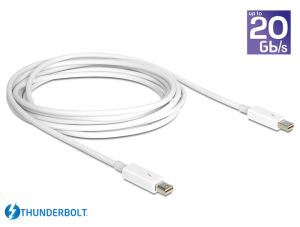 240614 Delock Thunderbolt 2 Kabel weiß 0,5m - Perspektive