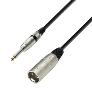 241662 Adam Hall Cables K3 MMP 1000 Mikrofonkabel XLR male auf 6,3 mm Klinke mono 10 m - Perspektive