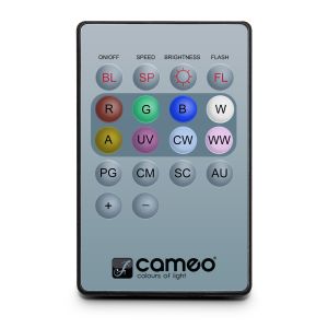 241871 Cameo Q-SPOT REMOTE 2 Infrarot Fernbedienung für Q-SPOTS (V2) - Top