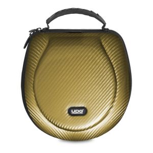 242025 UDG Creator Headphone Case Large Gold PU - Top