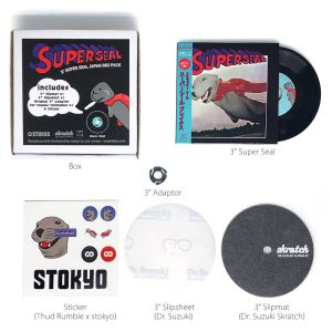 245070 Stokyo 3'' Super Seal (DJ QBert) - Box-Set schwarz - Perspektive