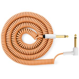 246318 myVolts Candycords - Guitarcable Peach - Perspektive