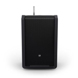 LD Systems ANNY 10 HHD B8 10'' Mobiler Bluetooth PA-Lautsprecher mit Akku, Mixer und 1x Funkmikrofon