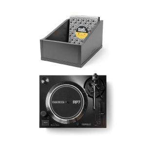 Reloop RP-7 + Glorious 7'' Record Box Advanced Black 110