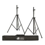 dB Technologies ES Speaker Stand Kit 2x Stative 25mm Durchmesser + 1x Transporttasche