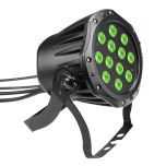 229860 Cameo Outdoor PAR TRI 12 IP 65 12 x 3 W TRI Colour LED RGB Outdoor PAR Scheinwerfer in schwarzem Gehäuse - Perspektive