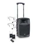 241103 LD Systems ROADBUDDY 10 BPH 2 Akkubetriebener Bluetooth-Lautsprecher mit Mixer, 2 Bodypacks und 2 Headsets - Perspektive