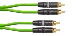 241341 Cordial CEON DJ RCA 1,5 G green, 1,5 m, REAN 2 x Cinch gold / 2 x Cinch gold - Perspektive