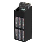 241492 Glorious Record Rack 330 black - Perspektive