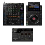 AlphaTheta DJM-A9 + 2x CDJ-3000X + RMX-IGNITE