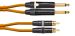 241362 Cordial CEON DJ PLUG-RCA 3 O Orange, 3,0 m, REAN 2 x Cinch gold / NEUTRIK 2x Klinke 6,3 mm mono schwarz gold - Perspektive