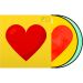 243949 Serato 2x12" Emoji Picture Vinyl Pressung "Donut/Heart" - Perspektive
