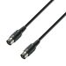 244321 Adam Hall Cables K3 MIDI 0150 BLK MIDI Kabel 1,5 m schwarz - Perspektive