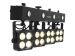Eurolite LED KLS-180 Kompakt-Lichtset Bar mit 4 RGBW-Spots und 4 weißen Strobe-LEDs, mit QuickDMX-Buchse
