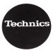 245087 Technis Slipmat Black/White Logo (Paar) - Perspektive