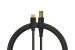 Dj Techtools Chroma Cable USB-C black hochwertiges USB 2.0 Kabel (vergoldete USB-Kontakte, Ferrit Kern, 1,5m lang, Adapterkabel, integrierter Klettkabelbinder),