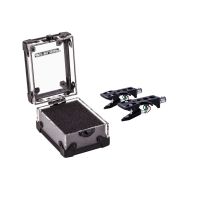 Reloop OM Black Twin Set + Headshell + Cartridge Case