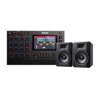 Akai Professional MPC Live II + 2x M-Audio BX5 D3