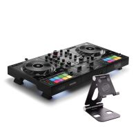 Hercules DJControl Inpulse 500 + Reloop Smart Display Stand