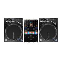 Pioneer DJ DJM-S11 + 2 x PLX-1000