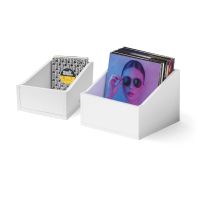 Glorious 7'' Record Box Advanced White 110 + 12'' Record Box Advanced White 110