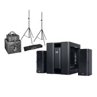 LD Systems Dave 8 ROADIE + Transporttaschen und Stative