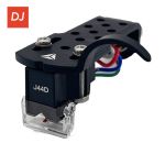 Jico Omnia J44D IMP DJ Nude Tonabnehmer System mit Headshell, schwarz