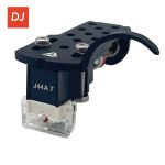 Jico Omnia J44A 7 IMP DJ Nude Tonabnehmer System mit Headshell, schwarz