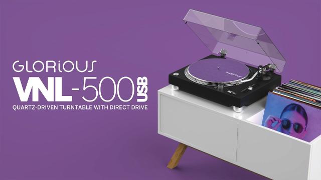 Glorious VNL-500 USB - Professional Direct Drive USB Turntable System
