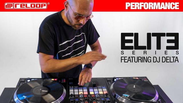 DJ Delta shows crazy skills in his performance on Reloop ELITE Serato mixer & RP-8000 MK2 turntables