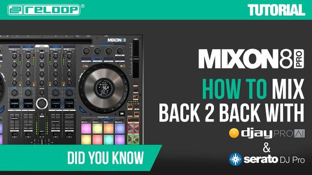 Mixon 8 Pro - How to Mix B2B with Algoriddim djay PRO AI & Serato DJ Pro I Did You Know? (Tutorial)