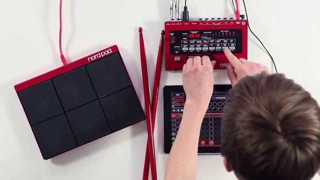 Nord Drum 2 vs Nord Beat 2 step sequencer @ Sound Service TV
