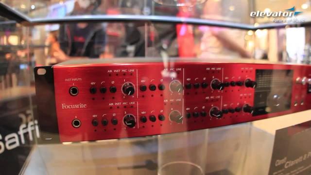 Elevator @ Musikmesse 2015: Focusrite Clarett Range (deutsch)