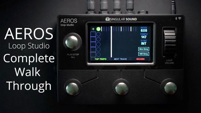 Aeros Loop Studio 2x2 & 6x6 Mode - Complete Walkthrough for Live Looping