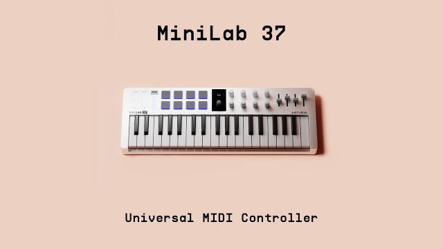 MiniLab 37 | Universal MIDI Controller | ARTURIA