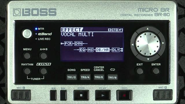 MICRO BR BR-80 Digital Recorder Overview