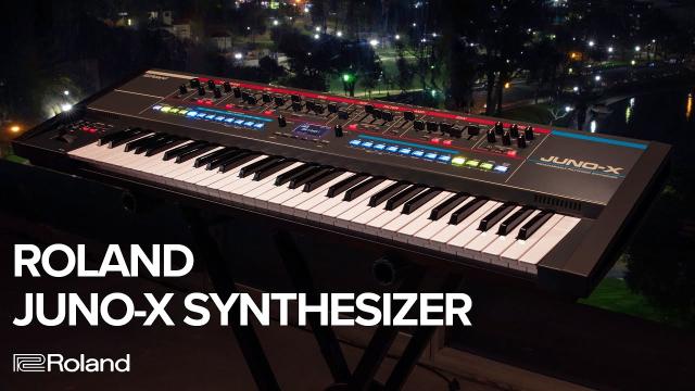 Introducing the Roland JUNO-X Synthesizer | Three JUNOs in One (JUNO-60, JUNO-106, and JUNO-X)