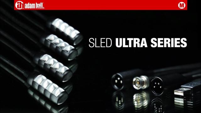 Adam Hall Stands SLED ULTRA Series - Gooseneck Light with 4 COB LEDs