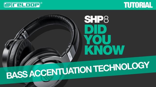 Reloop SHP-8 Professional Headphones - Bass Accentuation Technology - Did You Know? (Tutorial)