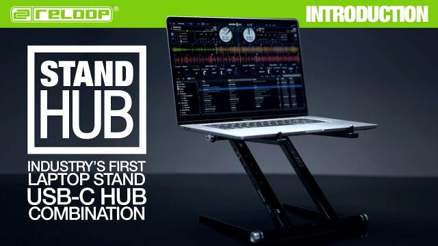 Reloop Stand Hub - Advanced Laptop Stand with USB-C PD-Hub (Introduction)