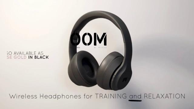 BOOM by MIIEGO® - WIRELESS HEADPHONES FOR TRAINING AND RELAXATION.