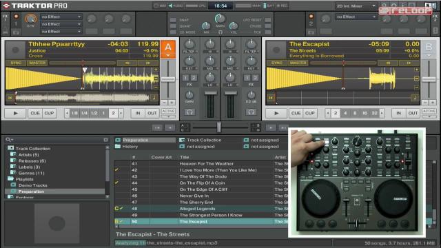 Digital Jockey 2: Tutorial 05 - Track Browsing (DEUTSCH)