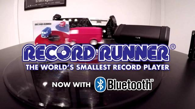 RECORD RUNNER® Now with BLUETOOTH®
