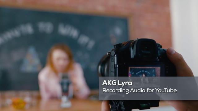AKG Lyra: Recording for YouTube